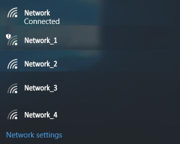 3. When Connected appears behind the SSID (Figure 3-15), you have successfully connected to the target network.