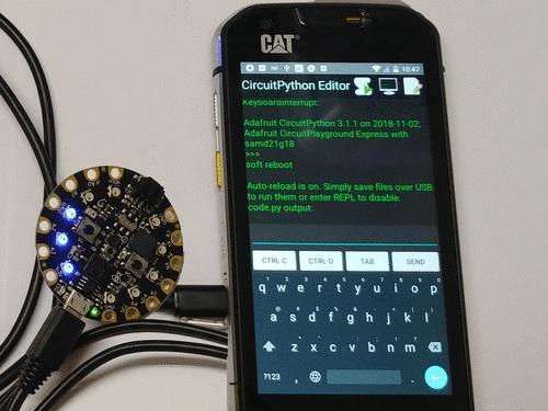 Using the Android CircuitPython Editor Created by