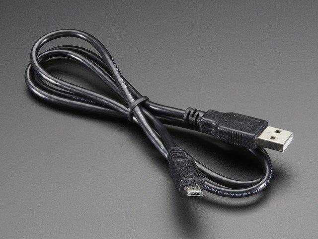 USB cable - USB A to Micro-B $2.