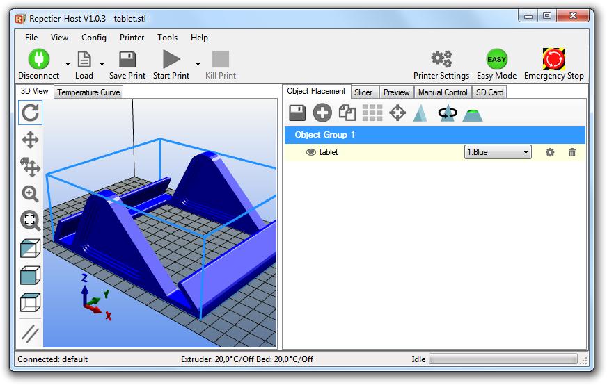 Object Placement Objective Prepare all objects you want to print, so your printer can print them. Learn how to arrange them on your print bed. Rotate and scale them to your preference.
