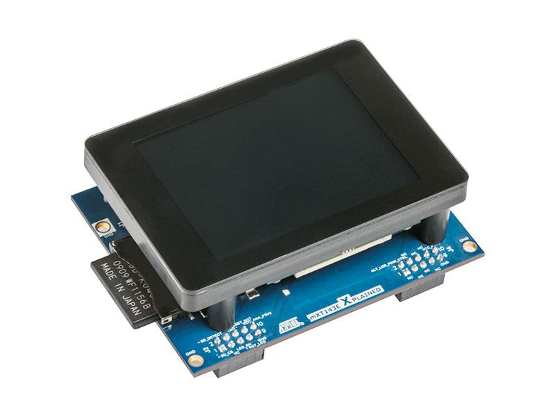Memory Standard 2GB SD card (SPI interface) Xplained header compatible Description The Atmel mxt143e Xplained evaluation kit is a hardware platform to evaluate the Atmel ATMXT143E touchscreen