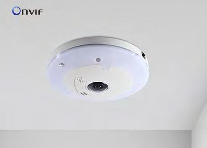 - 1 - GV-FER5303 5MP H.264 WDR IR Fisheye Rugged IP Camera Introduction Key Features 1/2.5 progressive scan CMOS Single stream from H.