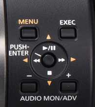While simultaneously pressing both EXEC and STOP (Joystick down), push MENU button.