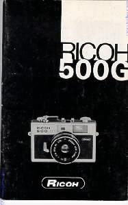 Ricoh 500G This camera manual library is for reference and historical purposes, all rights reserved. This page is copyright by, M. Butkus, NJ.
