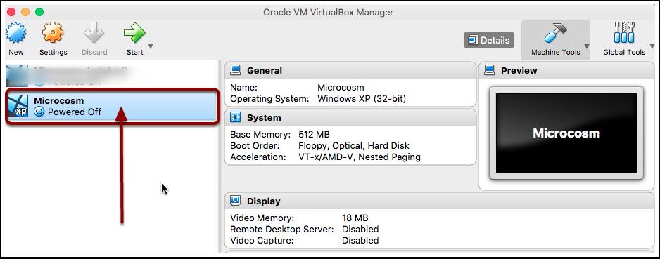 4. Empty VM complete The new VM