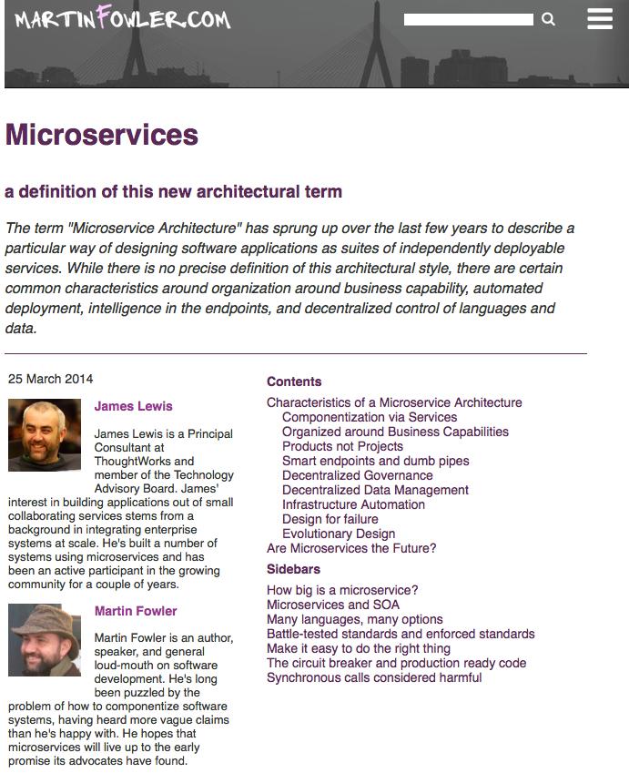 martinfowler.com/articles/ microservices.