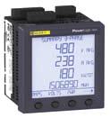 Standard features include a range of 3-phase power and energy measurements, total harmonic distortion (THD) metering, one RS-485 Modbus communication port, one digital input, one KY-type digital