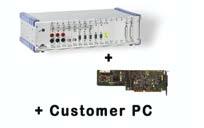 ) Powerful knocking recognition capability Fast stream to disk mode (1 MS/s) for cold start tests DEWE-100-CA-LC is based on the DEWE-700-CA-LC, but contains no PC Input specifications