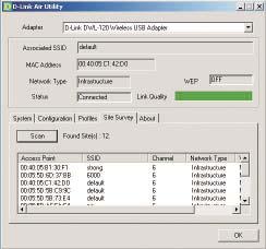 Using the Configuration Utility Network Type: Select Infrastructure or Ad-Hoc Edit/Create new profile SSID: All devices on the network must share the