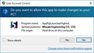 Starting RasterLinkPro5 For Windows 10 1 In Windows select [Start] - [All apps] - [Mimaki RasterLinkPro5] - [Mimaki RasterLinkPro5]. Or double-click the Mimaki Raster- LinkPro5 icon on the desktop.
