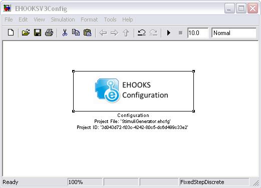 Figure 80: EHOOKS Configuration Block To manage the EHOOKS configuration represented by the EHOOKS configuration block, simply double-click it.