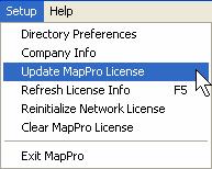 desktop and double-click on MapPro Network Host 23.