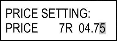 MODE 8: PRINTER COM PORT SELECTION Press SP to alternate between RS-232 and RS-422. If you are connecting the Eclipse to a serial printer using the RS-232 serial port, set to RS-232.