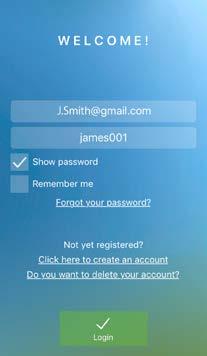 Association to the Smarther After registering and authenticating for the first time (the first smartphone) you will be shown a tutorial. Follow this to associate your account to the Smarther.