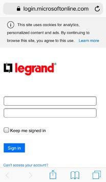 A 3 B C D BS ThirdPartyApp_demo BTicino BS ThirdPartyApp_demo See All Authorizations REVOKE E 3. Enter the credentials (account and password) used to access WORKS WITH LEGRAND A.