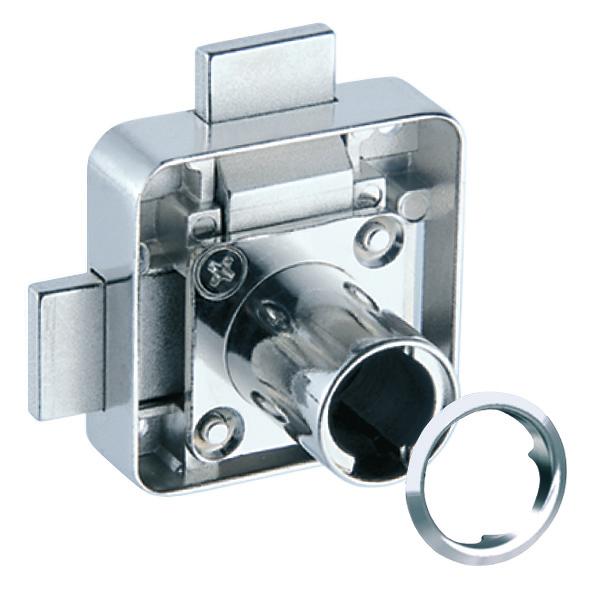Double Bolt Drawer Lock CLA 68 Drill hole and application 3,5 mm 7,5 mm 3/4" (19 mm)