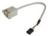 cable USB cable USB cable USB cable x 8-pin (x) x 8-pin (x) Keyboard / Mouse cable x -pin