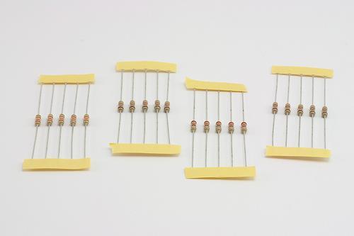 Resistors are rated in ohms, indicating how much