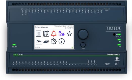 outputs 12 4 12 4 12 4 HOA switch & potentiometer Operator interface: interactive color display to monitor and override controller parameters 1. All controllers are Open-to-Wireless ready.