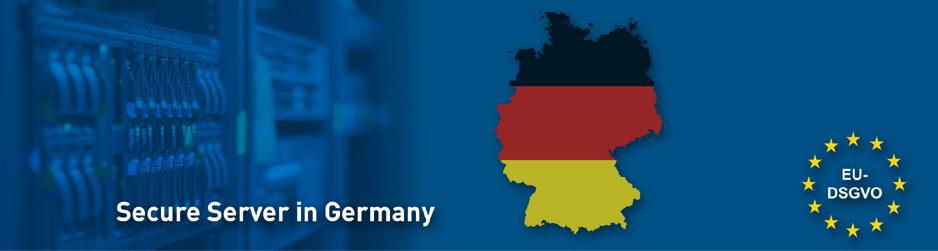 Video server in Germany Finally, video surveillance is also possible over secured servers in Germany.