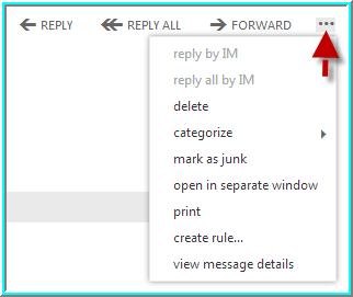 Use Mark as read and Mark as unread to change the read status of a message.