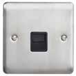 dry lining 46mm 2g DB168 DB2543 VE1305CHW VE1305SSB Telephone Outlets Black or white inserts available Clear