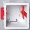 Boxes Dry Lining Boxes Flush mounting Suitable for plaster board thickness of 4-20mm In