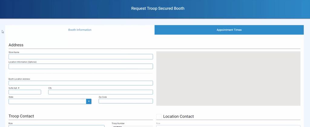 Sign Up for a Troop-Secured Cookie Booth In this lesson, we will cover how to request a troop-secured cookie booth.