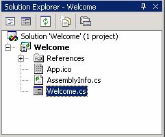 3.2 Constructing the Welcome Application 15