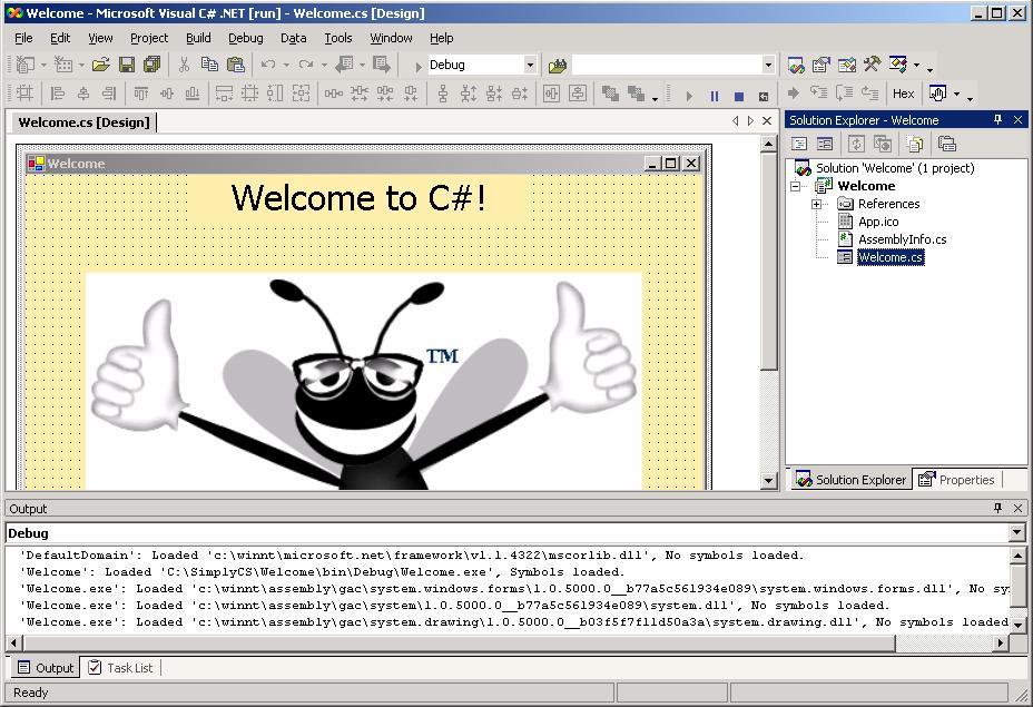 3.2 Constructing the Welcome Application 48 Figure 3.