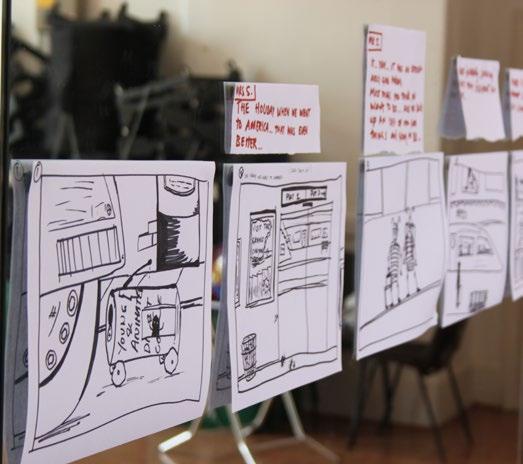 What is a storyboard? A storyboard is a visual representation of a whole film. It allows filmmakers to plan and see how the finished film will look on screen.