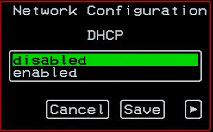 Installing the KVM/net Plus To Configure Network Parameters Using the OSD 1. From the OSD Main Menu, go to Configure > Network. The DHCP form appears. 2.