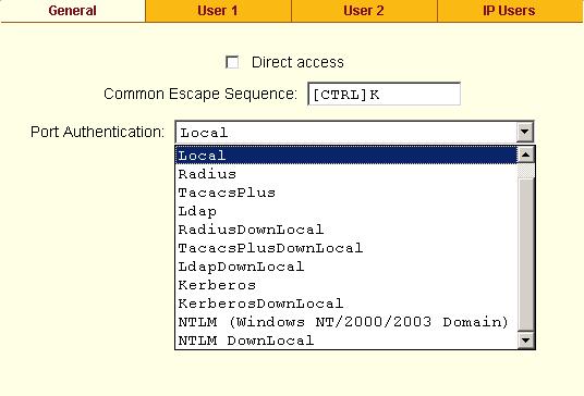 Configuration See Configuring Authentication Servers for Logins to the KVM/net Plus and Connected Devices on page 194.