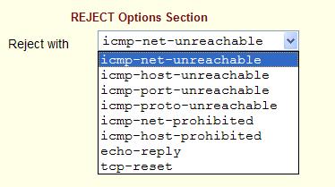 Web Manager for KVM/net Plus Administrators Field or Menu Name TCP Sequence TCP Options IP Options Definition Checking the box includes the TCP sequence in the log.