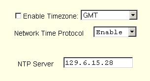 Enter the address of the NTP server in the NTP Server field. 4. Click the apply changes button. To Set the Time and Date to the KVM/net Plus Local GMT 1. Select Administration from the top menu bar.