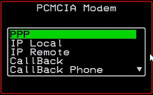 Web Manager for KVM/net Plus Administrators Table 7-19:OSD Configuration Screens for a PCMCIA Modem Card (Continued) Screen IP Remote Description Appears only when