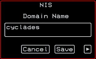 Web Manager for KVM/net Plus Administrators The following table shows the screens for configuring a NIS authentication server.
