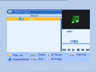 4.6 Media Player Media Player menu will be automatically shown when insert U disk to USB port except auto scan, multi picture, upgrade. Or open USB menu according to Menu -> Tools-> USB.