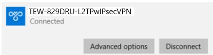 5. Click the VPN provider drop-down list and select Windows (built-in). 6. Enter a name in the Connection name field. 10.