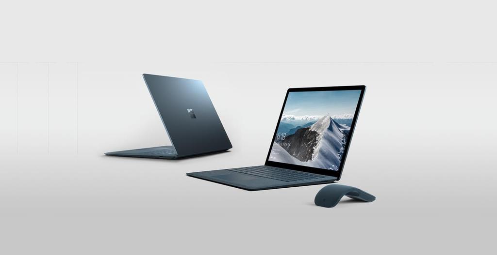 Surface Laptop Performance Design Versatility Tech specs The ultra-thin and light laptop easily slips in your bag when work needs to go home Four rich, tone-on-tone colours: Platinum, Burgundy,