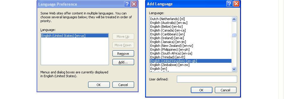 dd/mm/yyyy format In order to change the date format to dd/mm/yyyy go to Tool Internet Options In