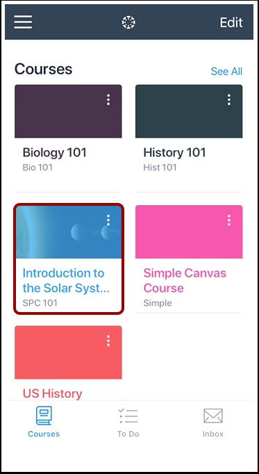 How do I view context cards in the Teacher app on my ios device? In Canvas Teacher, you can open context cards to view information specific to students and other users in a course.