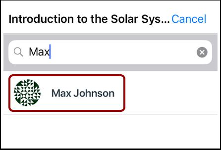 Select Recipient When the full name of the recipient
