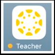 How do I log in to the Teacher app on my ios device? Once you download the Canvas Teacher app from the itunes store, you can use the app to log in to your Canvas account.
