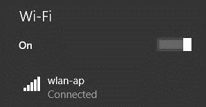 4g (wlan-ap-5g) or your chosen Wi-Fi Network Name
