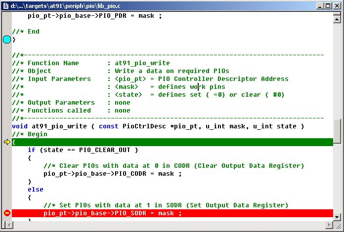 figure 1-3 Project settings dialog box Compiler: includes the GNU compiler, as well as a collection of supporting tools that provide a complete development tool chain: cpp, C preprocessor; gcc, C