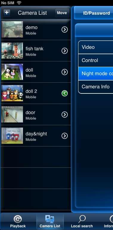 3.4.3 Night Mode Control - Night Mode Control: Auto: Camera will automatically switch between day mode or night mode, based on the amount of