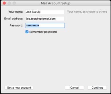 Click File, New, Existing Mail Account a.