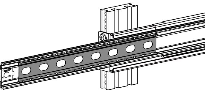 5. Gently extend the arms from the rails until they lock. Gently, but firmly insert the console into the left and right rails: 6.
