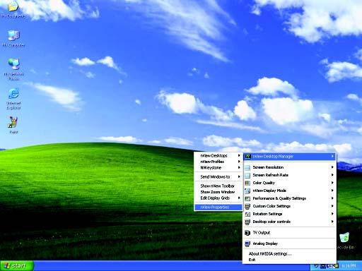 Multiple desktops give you extra desktop areas on which to run your applications so you won't have to crowd several open application windows on one